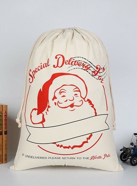Personalised Christmas Sacks Stocking Xmas Gift Bag Santa Ch
