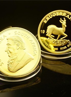 Gold Plated Kruger South Africa's First Presidential Commemo