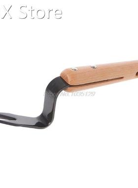 Forked Head Hand Weeder Puller Remove Weeds Shovel Garden Tr