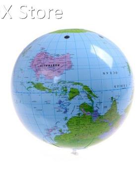 1pc 40CM Inflatable World Globe Map ball Squishy Toys Early