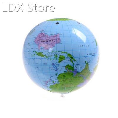1pc 40CM Inflatable World Globe Map ball Squishy Toys Early