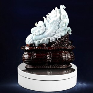 3 Speeds Electric Rotating Display Stand Mirror Turntable J