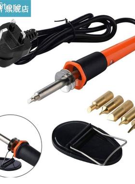 30W Burning Pen Soldering Iron Kit With Engraver Tips Pyrogr