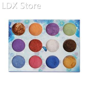 12 Box Slime Dye Powder Mica Pearl Pigment Colorants Soap Ca