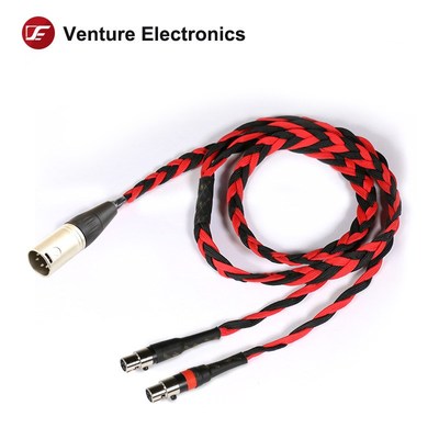 Venture Electronics Basic Black litz 4 PIN MINI XLR  2.5mm