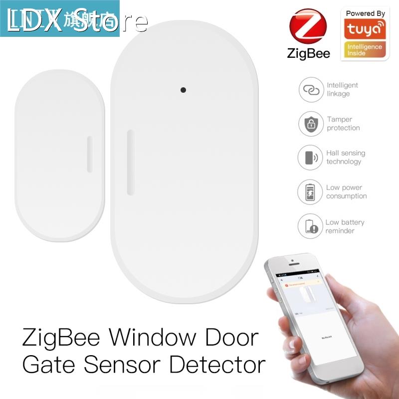 Smart WiFi Door Magnetic Sensor Alarm Window Open Closed Det