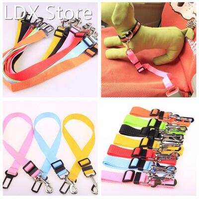 Retractable Dog Harness Seat Belt Dog Leash Pet Car Supplies