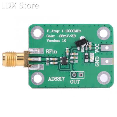 digital oscilloscope 1M-10000MHz AD8317 Radio Frequency Log