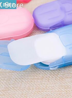 20Pcs/Box Travel Hand-washing Soap Paper Disinfecting Paper