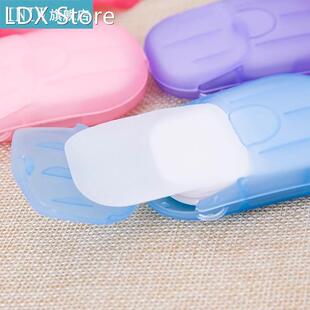 20Pcs/Box Travel Hand-washing Soap Paper Disinfecting Paper