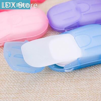 20Pcs/Box Travel Hand-washing Soap Paper Disinfecting Paper