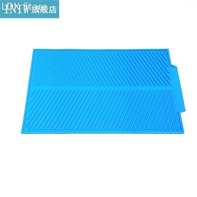 Kitchen Silicone Dish Draining Mat Pot Holder Drying Mat Cou