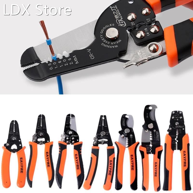 Multifunctional Cable Wire Stripper Cutter Crimper Cutting P