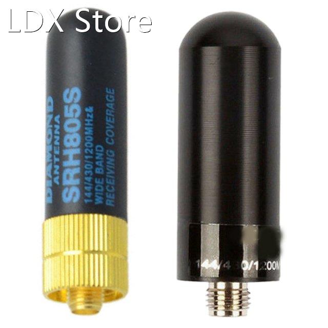 10 PCS Dual Band UHF+VHF SRH805S Sma Female Antenna With NA-