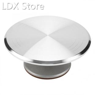 Turntable Rotating Aluminum Revolving Decorating Cake 12inch