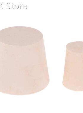 Rubber Stopper Bungs Laboratory Solid Hole Stop Push-In Seal