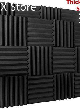 250x250x50mm Acoustic Foam Panels Studio Soundproofing Wedge