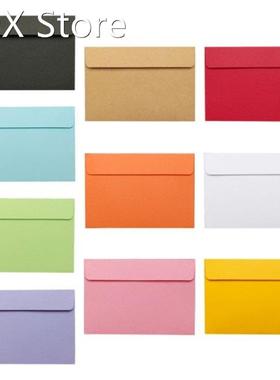 Set of 10 Retro Kraft Paper Envelope A6 Papers Postcard Invi