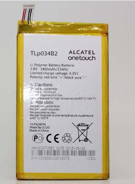 FOR Alcatel TCL Y910 Y910T Hero N3 3400mah TLP034B2 battery