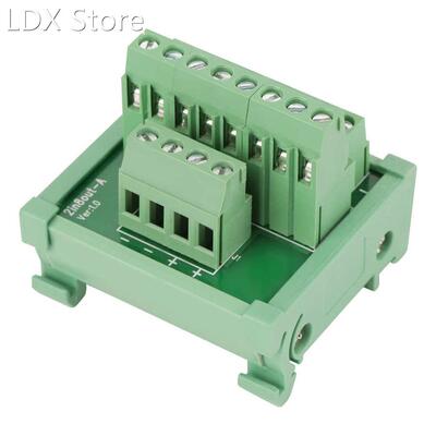 DIN Rail Mount Module 2 in 8 out DIN Rail and Panel Mounting