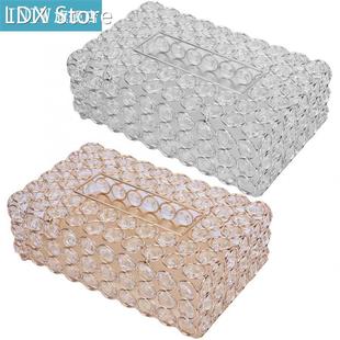 Napkin Wet Wipes Box Rectangular Artificial Crystal Tissue B