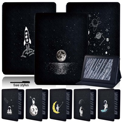 Anti Dust Leather Stand Cover Case Fit Amazon Kindle 8th/10