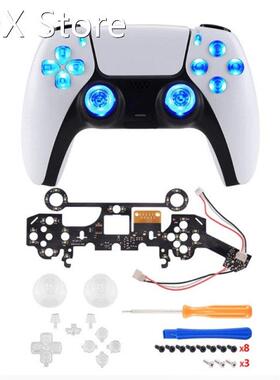 Luminated D-pad Miniatures Face Buttons (dtf) Kit LED Decora