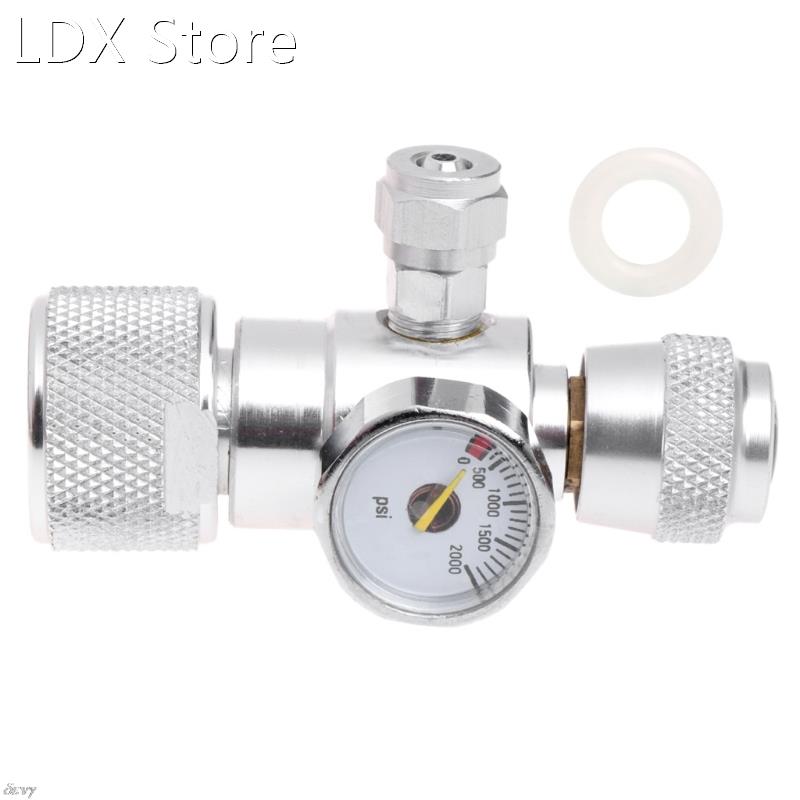 CO2 Pressure Gauge JIS m22-14 Regulator Manometer Over 1500P