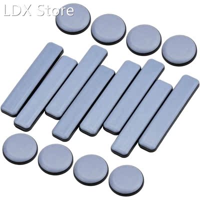 16 Pcs Furniture Glides PTFE Sliders Self-Adhesive Furniture