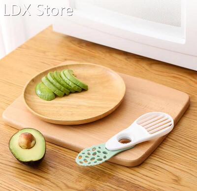 Avocado Corer Butter Fruit Peeler Cutter Pulp Separator Plas