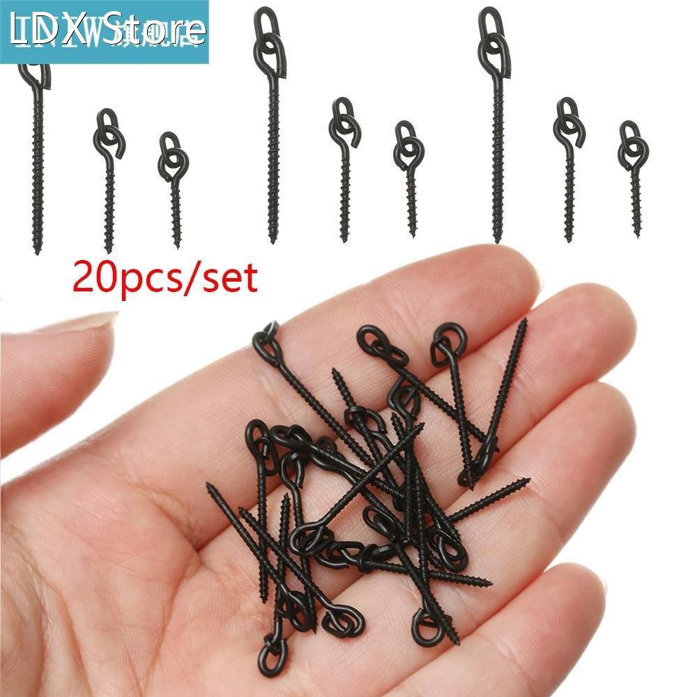 20pcs 12mm/15mm/26mm Fishing Boilie Chod Screw Pop Up Peg Pe