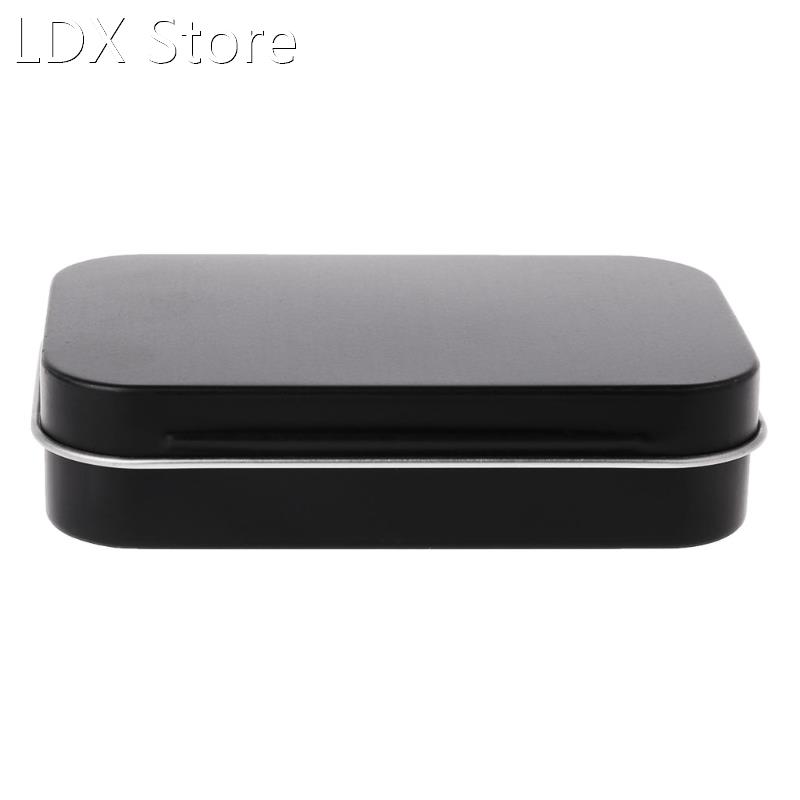 Storage Box Small Jewelry Candy Coin Key Organizer Tin Flip