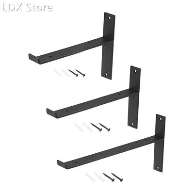 1-2PCS Wall Shelf Brackets 110lbs Heavy-duty Metal Shelf Sup