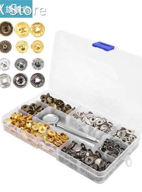 Snaps Sewing Buttons Convenient Practical with Storage Box f
