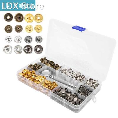 Snaps Sewing Buttons Convenient Practical with Storage Box f
