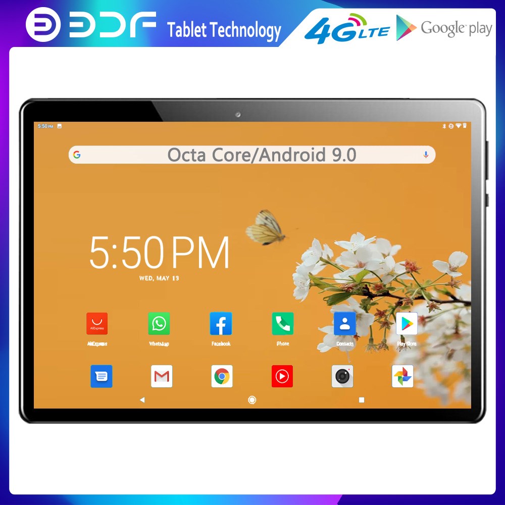 2020 New 10.1 inch Tablet Pc Octa Core Android 9.0 Google P