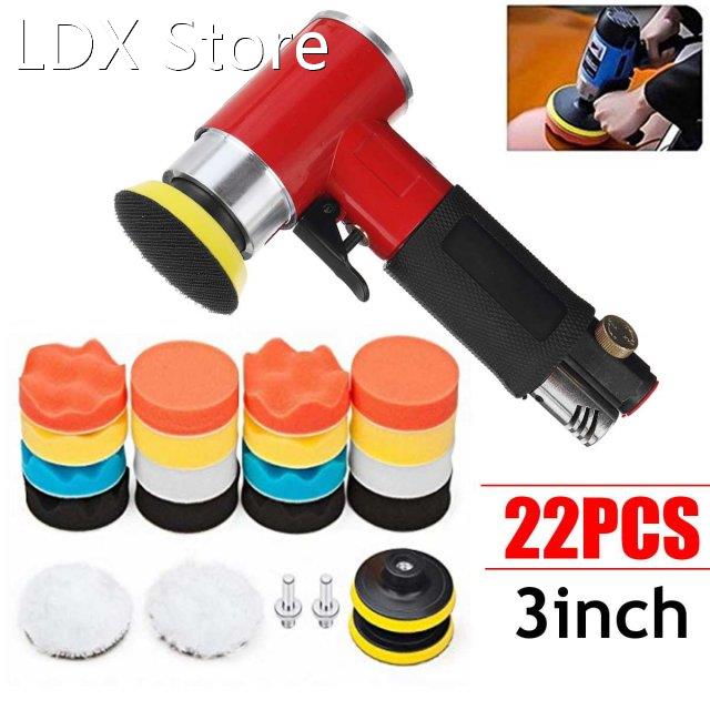 22pcs Car-polishing-pad 3 inch wave Sponge Buffing Waxing Pa