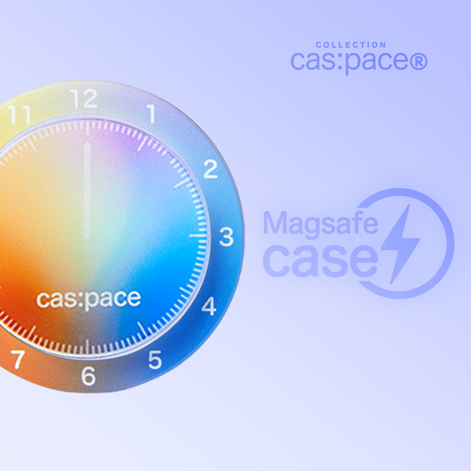 壳空间原创倒数时钟可旋转高级磁吸手机支架无胶设计稳固不掉