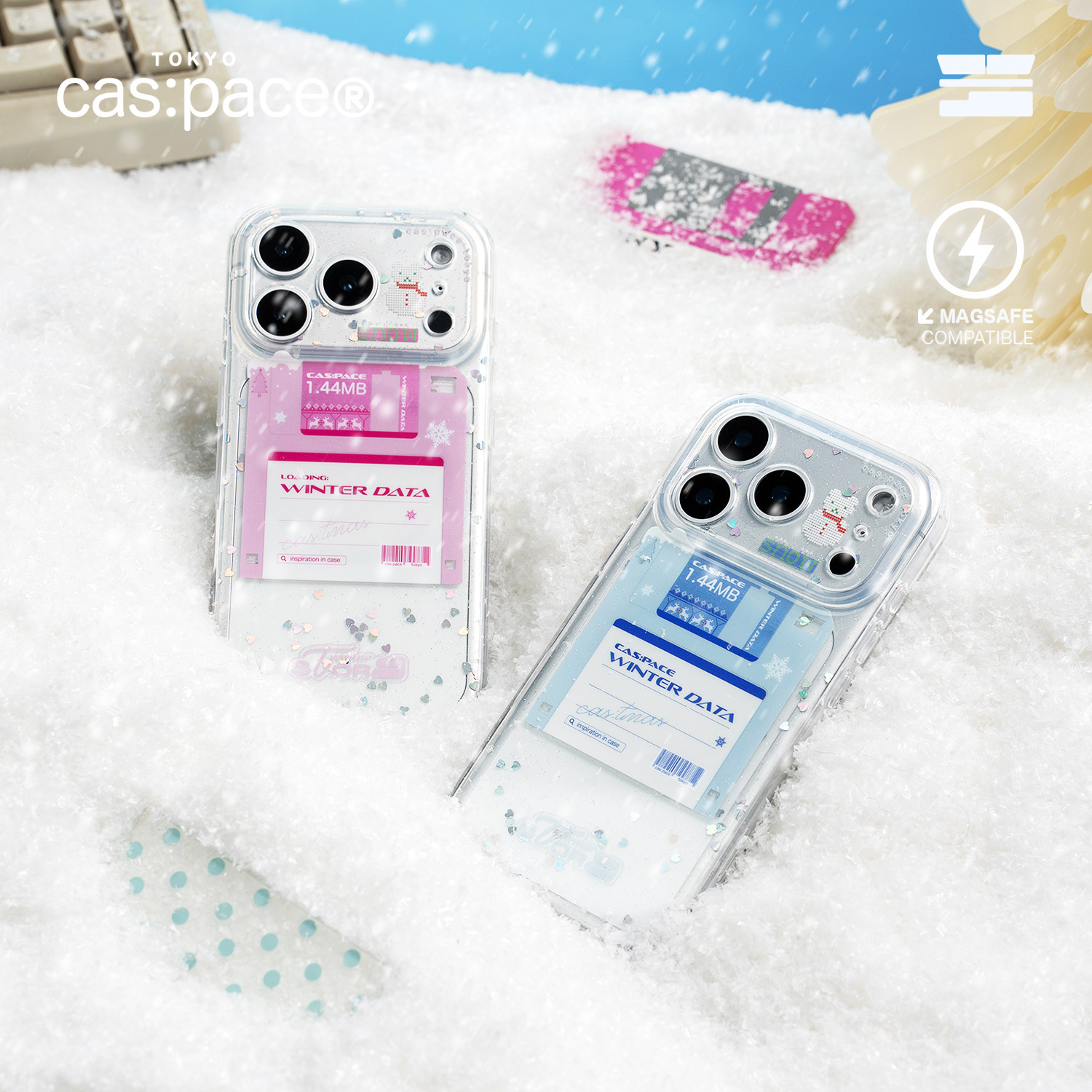 【11月新品】壳空间winter data磁吸手机壳适用苹果17Pro16promax外壳iPhone15pro新款防摔小众高级感全包