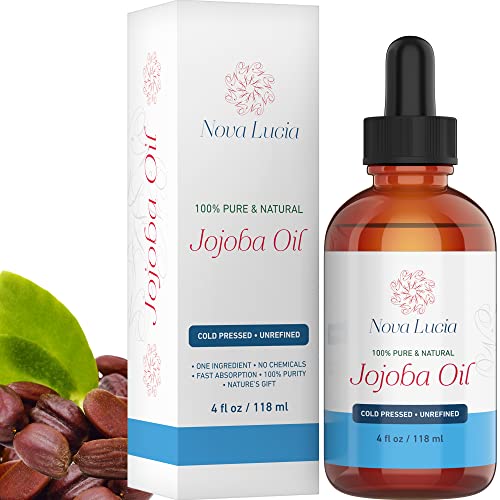 Large 4 oz Jojoba Oil 100% Pure Natural Unrefined Cold Press