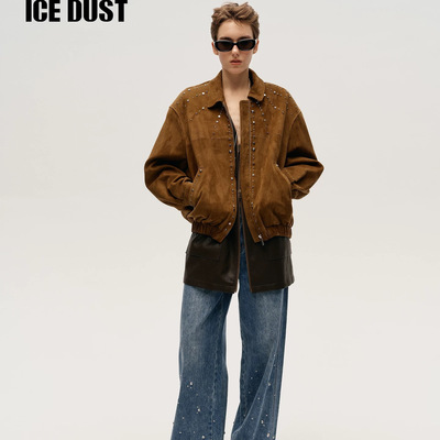 冬季新款高腰做旧裤子宽松休闲裤