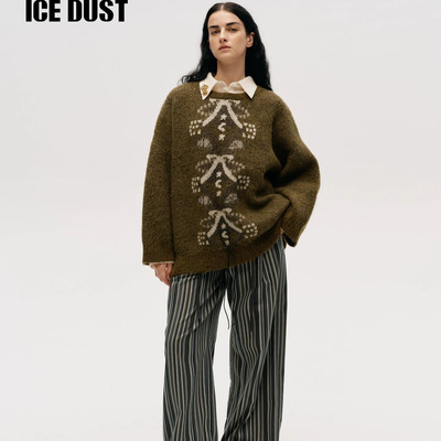 秋季新款慵懒风垂感直筒休闲裤子