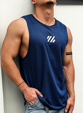 夏季健身背心男速干运动无袖t恤肌肉透气兄弟宽松篮球坎肩训练服