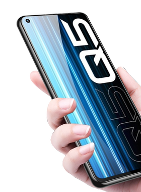 realmeQ5钢化膜RMX3478防爆防刮