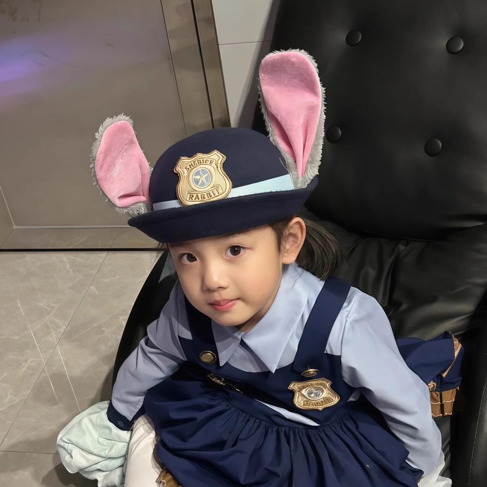 疯狂动物城朱迪兔警官圆顶礼帽