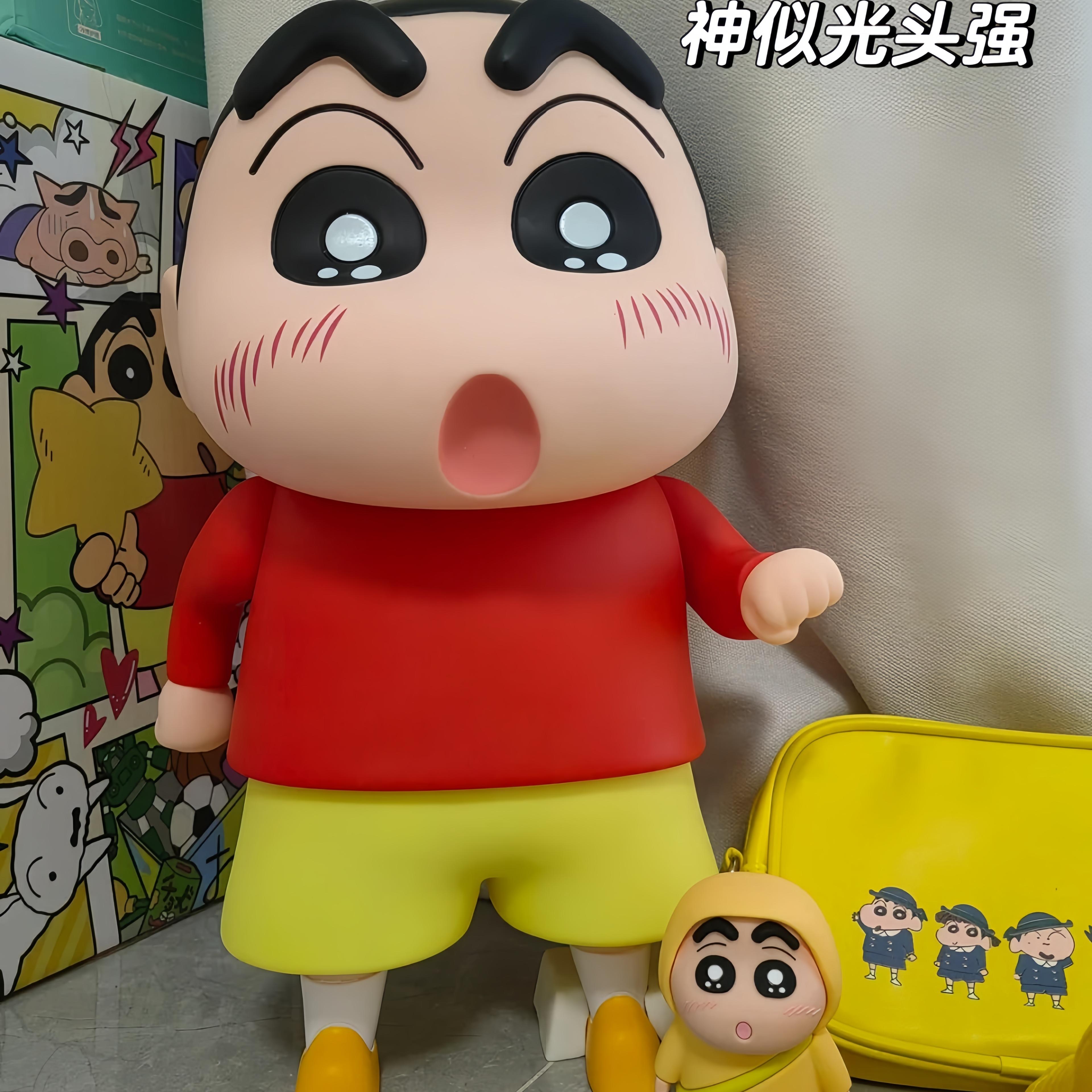 卡通公仔客厅装饰品大号生日礼物送男女朋友蜡笔小新公仔桌面摆件