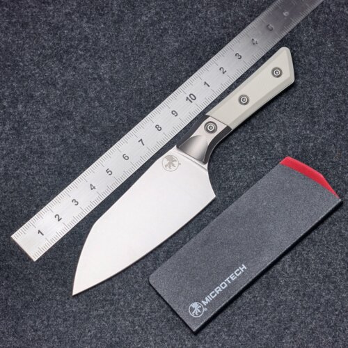 Microtech美国正品微技术厨房水果刀餐具刀便捷M390钢削皮刀3200B