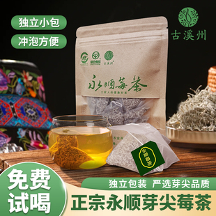 永顺莓茶袋泡茶官方旗舰店张家界霉茶恩施藤茶独立包装芽尖茶20g