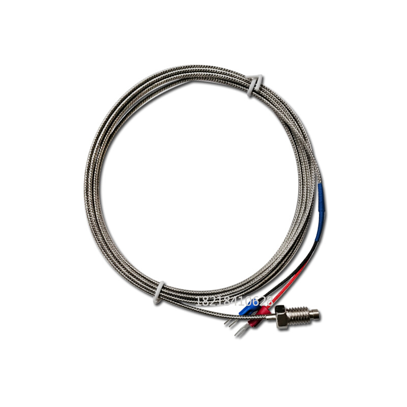 。注塑料斗干燥机热电偶M8螺钉式探头烘干机温控仪感温线烤箱探温