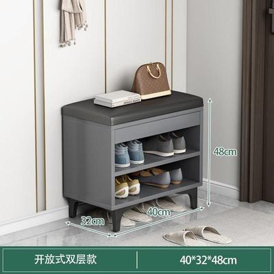 鞋柜坐凳一体家用门口楼道外换鞋凳入门玄关坐垫软包小户型可坐柜